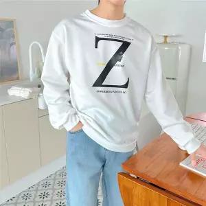 캠퍼스룩 티셔츠 커플 트렌디 캐주얼룩 봄코디