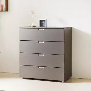 집무드 로아 속 깊은 옷방 안방 와이드 체스트 4단 옷 서랍장 900