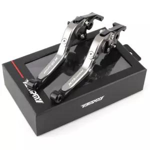 브레이크 레버 클러치 튜닝 형 브레이크접이식 오렌지레드도트 커스텀 그립