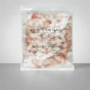 징거미 새우 블랙 타이거 냉동 킹타이거 민물 쉬림프 소금구이 튀김 900g