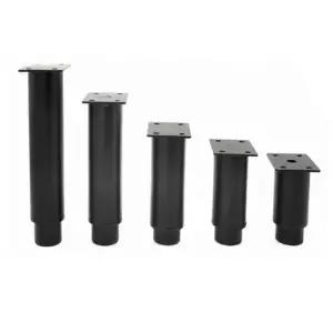 높이 조절 철재 가구다리 책상 연장 다리 식탁 다리 테이블 받침 가변 길이