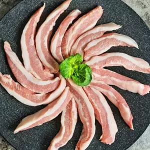 칠레산 수입 돼지고기 항정살 1kg 구이용 덩어리 두께선택