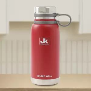 이중스텐 보온병 레드 1L 사무실 등산 브런치