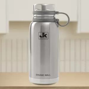 이중스텐 보온병 실버 1L 커피 야외 등교