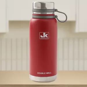 이중스텐 보온병 레드 1.5L 헬스 자전거 보리차