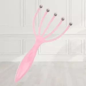 [우리상점] 핸디마사지 손가락 관리 케어 지압 두피관리기 롤링