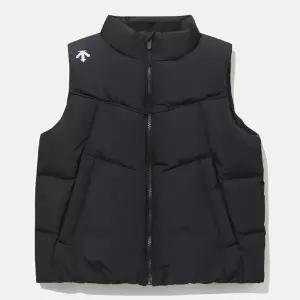 [하프클럽/데상트]데상트 키즈 에센셜 덕다운 베스트 SP42JSDVO5 BLK