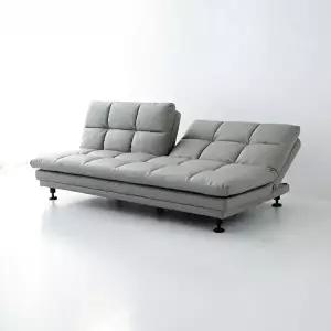 [마켓비]가죽 3인용 소파베드 원룸 거실 공간활용 소파 확장형-WFHB150