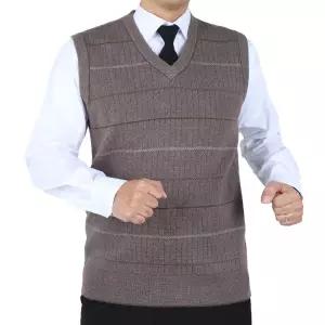 남자조끼 니트 정장 브이넥 캐주얼 베스트조끼