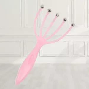 [우리상점] 핸디마사지 손가락 관리 케어 지압 두피관리기 롤링