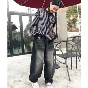 [갤러리아] [TMIU] 티미유 주니어 본딩 와이드 밴딩 데님팬츠 TUDP254M06U