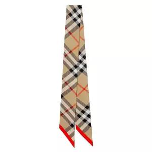 [롯데백화점]버버리 미니 스카프 체크 트윌리 스키니 실크 스카프 8088136