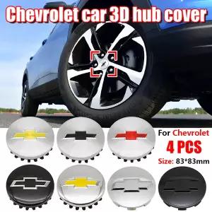 자동차휠캡 쉐보레 몬자 크루즈 크라비에 말리부 캡티바 차량용 83mm ABS 휠 센터 허브 캡 4개