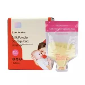 [골드스마일]120매 핑크 지퍼백 수유 모유 보관팩 엄마와 아기 집중관리 수유팩