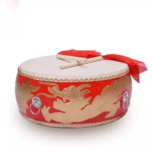 작은북 난타북 학교 국악기 타악기 사물놀이 레드 입문용