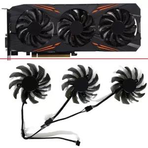 노트북쿨링팬 쿨러 78MM 4핀 T 128010 SU PLD08010S12HH GTX1080 GPU 팬기가바이트 GIGABYTE AORUS GTX1060