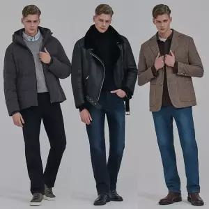 25FW 뱅뱅 남성 겨울 기모 본딩 데님 3종