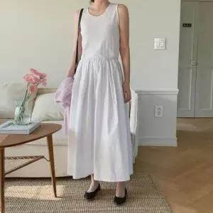 하객 뷔스티에 롱니트 레이어드 룰루나 트위드 WFKOIXN