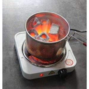 점화기 숯스타터 소형 전기숯불착화기 화로대 점화통 큐 캠핑화로대 피우기 점탄기 수출형