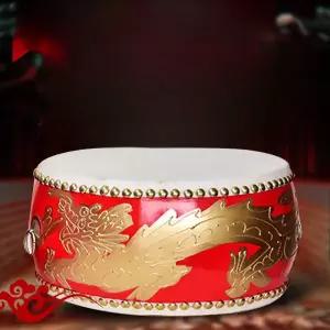 작은북 난타북  풍 연주 국악기  국악 축제 사물놀이 입문용 레드