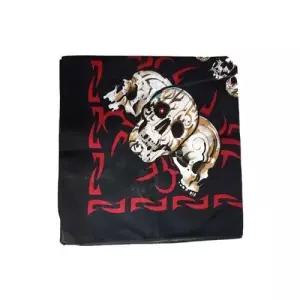 반다나 해골손수건 여름 스컬스카프 목수건 두건 54CM WFL0INL