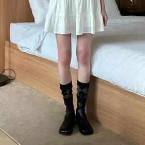워커 발목 로우힐 여성구두 힐 부티 발목부츠 겨울