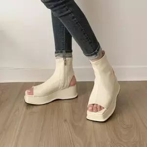 봄여자신발 가을 발목구두 힐 여성화 부티 롱부츠