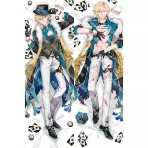 식탁보 스타 프레 베개 케이스 튬 게임 바샤 아벤츄린 소품 레일 복숭아