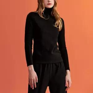 [스파오] [웜테크 에브리웨어] 여성 긴팔 터틀넥 (SPYVC4VU11-T)