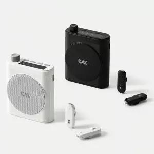 더씽 강의용 무선 핀마이크 선생님 교사 마이크 블루투스 스피커 수업용 가방