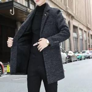 트렌치코트 하프코트 남성반코트 겨울코트 봄가을 슬림핏