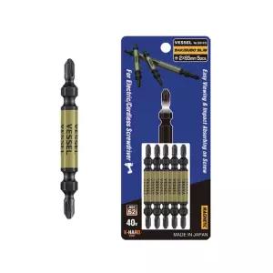 베셀 드라이버비트 /BW-612 613 414 십자 PH2 5PC 블랙코팅 사키스보 슬림 40V용