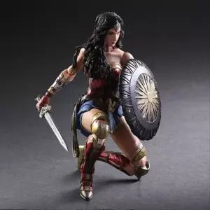 DC 저스티스리그 원더우먼 관절 피규어 소장용 선물 굿즈