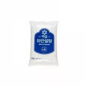 백설 하얀 설탕 3kg x 6개 HW