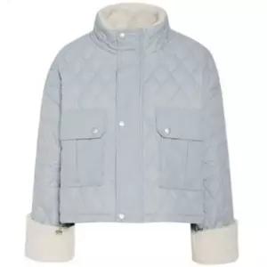 [롯데백화점]제이제이지고트 하이넥 퀼팅 크롭 점퍼(GNBN2PD421)