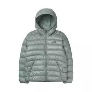 노스페이스 마티에르 마티에 다운 후디 라이트 그레이 경량패딩 NJ1DR05B