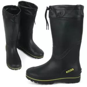 (노바) 250-290 겨울 남성 카프 논슬립 방수 방한부츠 털 위생장화 낚시장화 RB512 블랙