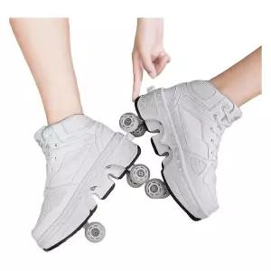 롤러슈즈 신발 운동화 롤러스케이트 220 화이트 바퀴달린신발