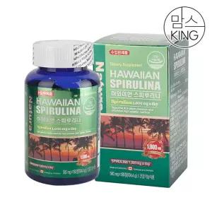 [맘스킹] 네츄라 하와이안 스피루리나 580mgx180정