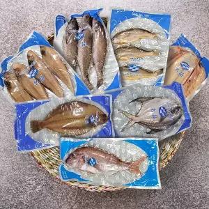 고흥 반건조생선 선물세트 2호(서대3/민어1/가자미1/병어1/삼치1)