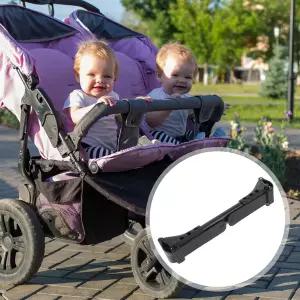 트윈 유모차 커넥터 조절 가능한 헤비 듀티 플라스틱 버클 연결 도구 유니버설 핏 베이비 푸시체어 액세서