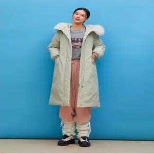 [LAP] 웰론 탈착 퍼 벨티드 롱패딩 AQ4PDA70