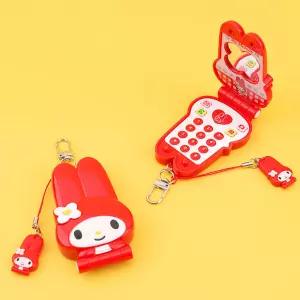마이멜로디 50주년 폴더폰 키링 가방고리