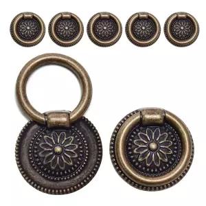 인테리어 세상 국화링 1구 가구손잡이 엔틱 7개