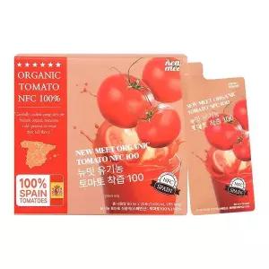 [NS홈쇼핑]뉴밋 유기농 토마토 착즙 100 1박스(총 20포)[35542137]