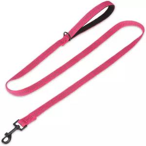 야외에서 러닝 훈련을 하는 중소형 및 대형견 고양이를 위한 편안한 패딩 핸들 내구성 나일론 반려견 목줄