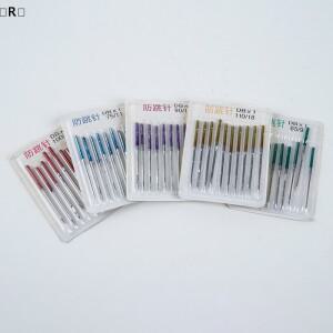 R 10피스 재봉용 신축성 있는 천 기계용 안티 점프 니들 탄성 바늘 Winter2