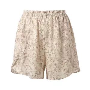 [롯데백화점]BARBARA 시스루 번아웃프린트 베이지 슬립하의AHS4613HBG