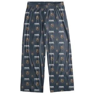 포코 베가스 골든 나이츠 스캐터 패턴 남성 u2019s 라운지 파자마 바지 사이즈 2XL 44-46 u2013 탄성 허리와 포켓이 있는 공식 라이선스 슬립웨어 훌륭한 팬 선물