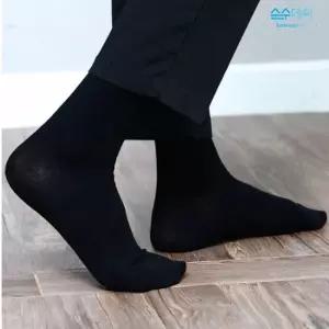 [순수데이] 남성 프리미엄 무지 중목 양말 10켤레(블랙/차콜/네이비/혼합)